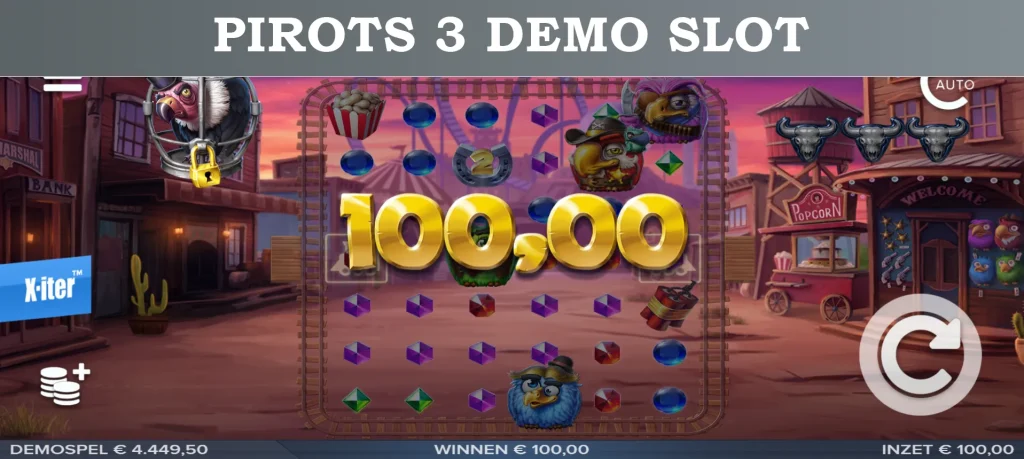 pirots 3 demo slot