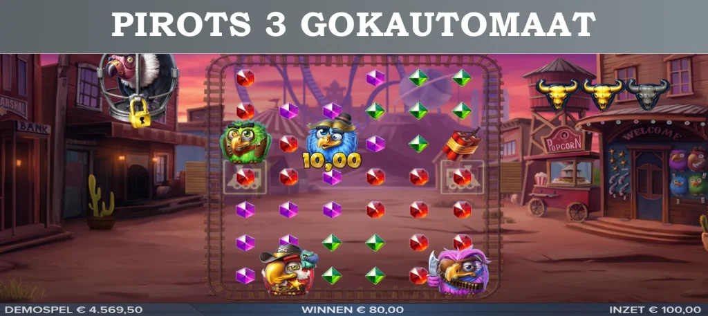 pirots 3 gokautomaat